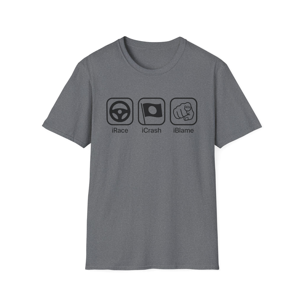 irace, icrash- T-Shirt