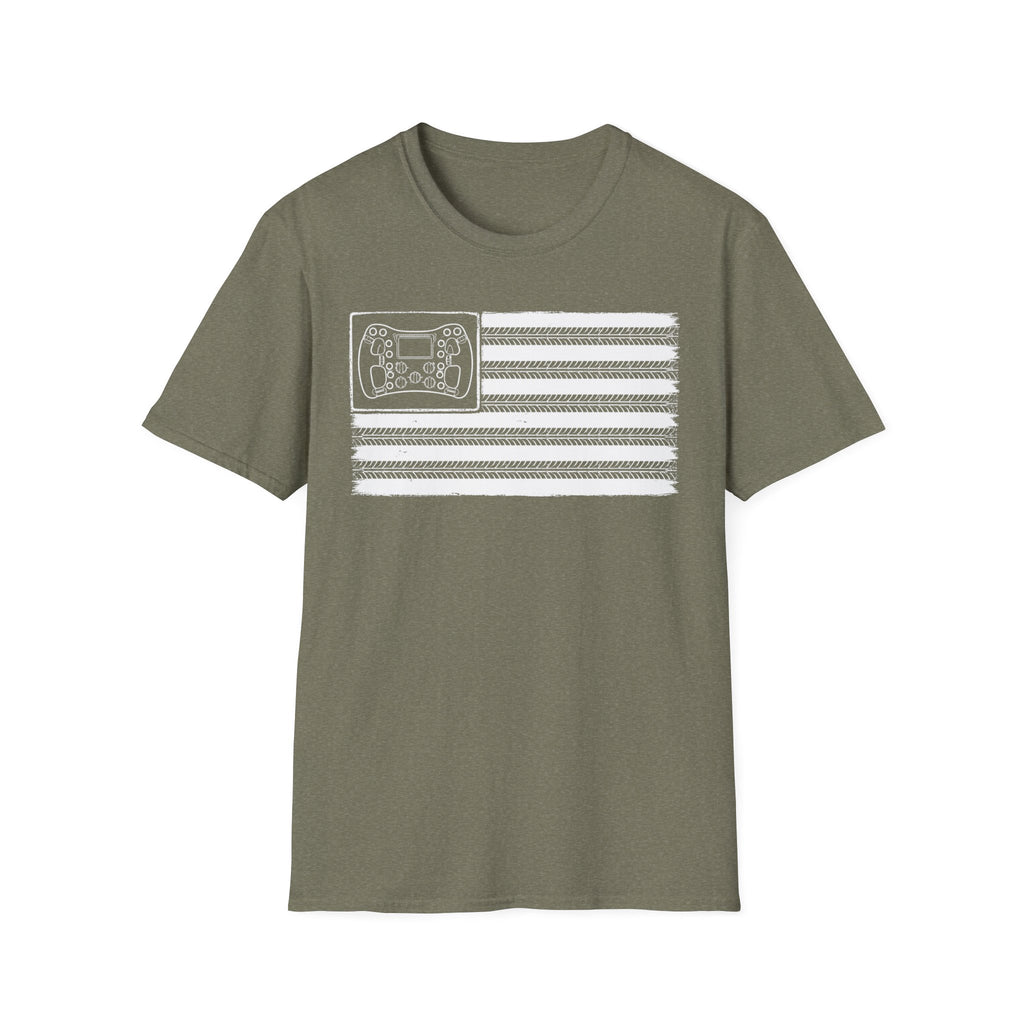 Racing USA White- T-Shirt