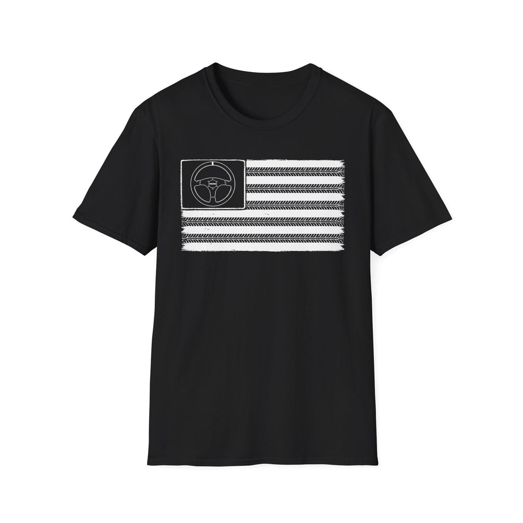 Round USA Race- T-Shirt