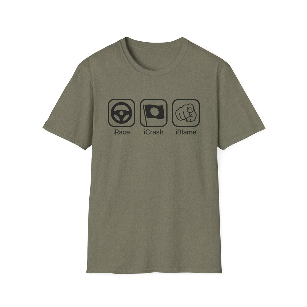 irace, icrash- T-Shirt
