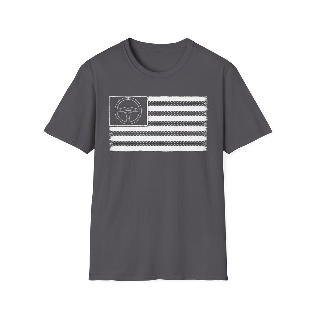 Round USA Race- T-Shirt