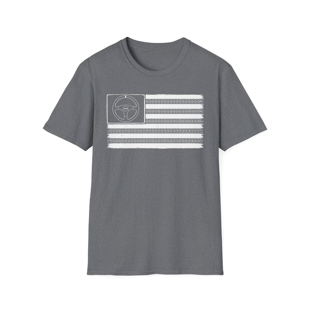 Round USA Race- T-Shirt