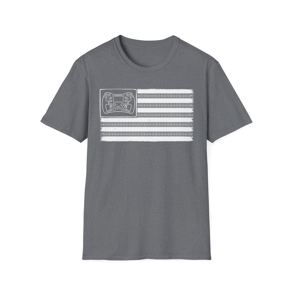 Racing USA White- T-Shirt